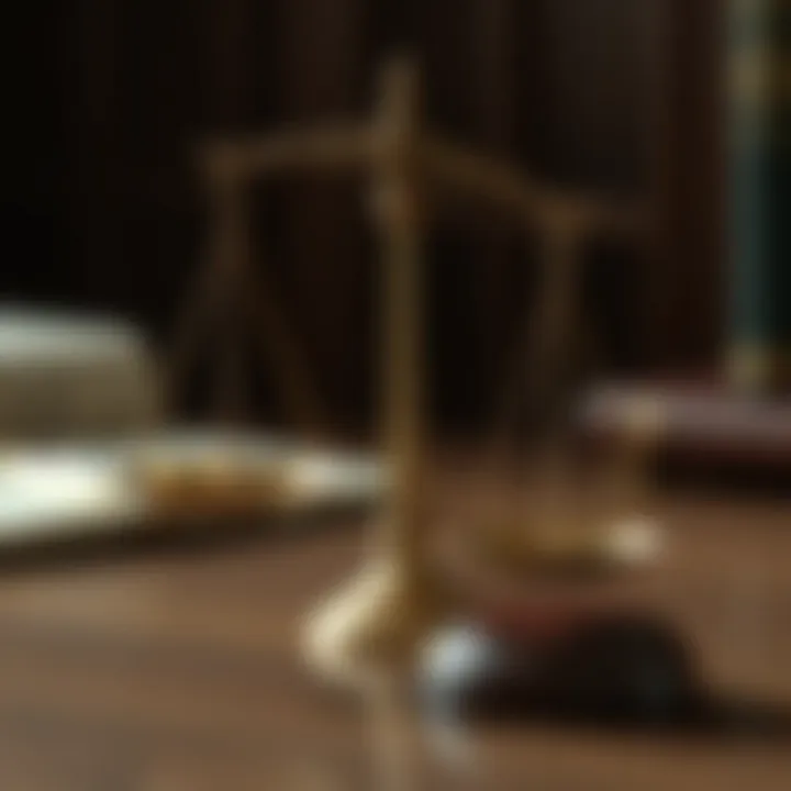 Accountability in Professional Conduct Legal scales symbolizing accountability in professional conduct