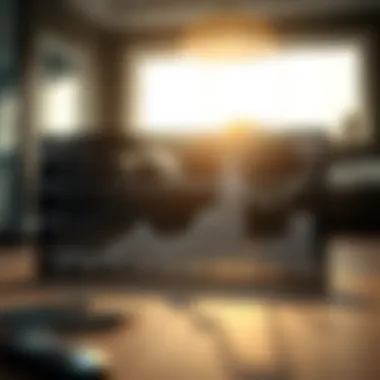 A graph illustrating property value trends over time