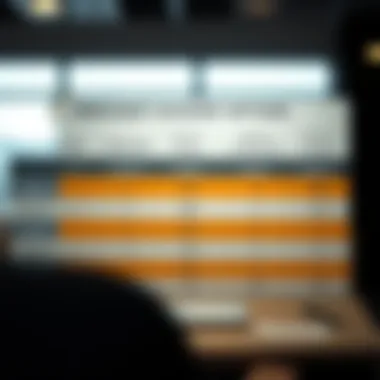 Comparison of Merchant Account Options Chart comparing different merchant account options and their pricing