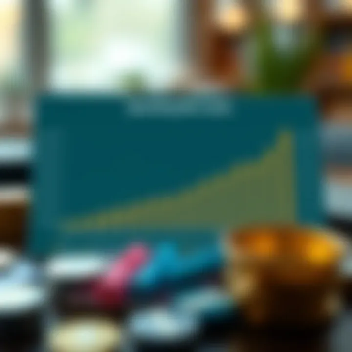 Spending Behavior Trends Chart showing spending behavior trends with one vs. two credit cards