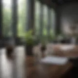 A corporate meeting focused on sustainability discussions