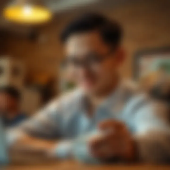 Conceptual illustration of network income