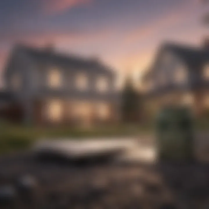 Visual representation of advantages and disadvantages of no cost mortgages