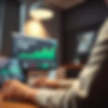 An online learning platform interface showcasing investment courses