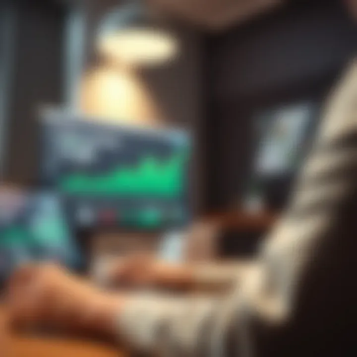 An online learning platform interface showcasing investment courses