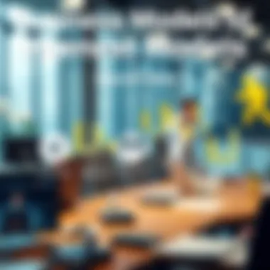 Business Models of Internet Giants Infographic illustrating the business models of top internet firms