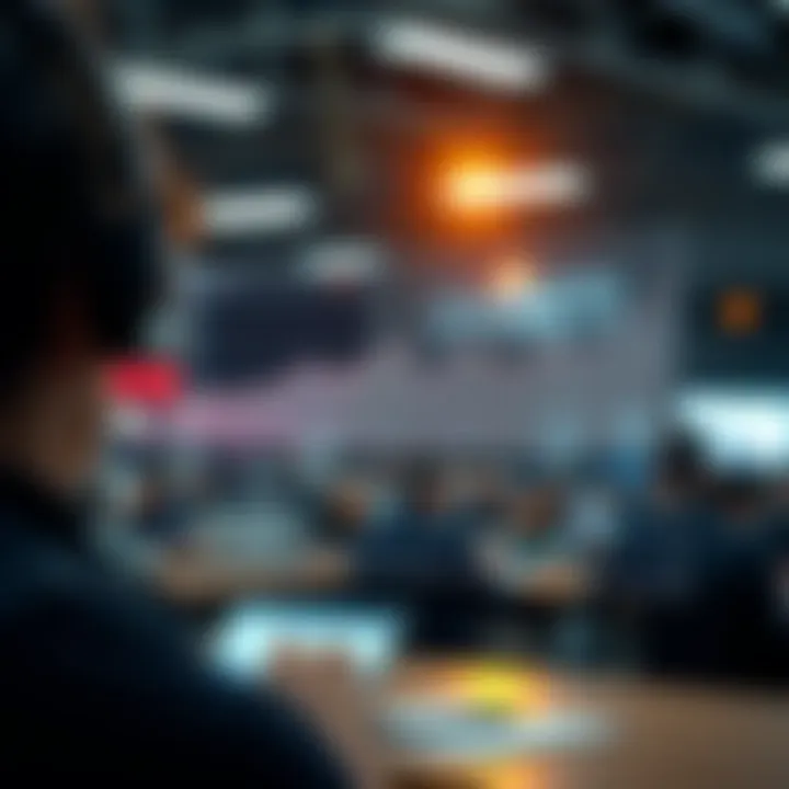 Visual representation of customer perception analysis