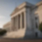 The Federal Reserve building in Washington, D.C.