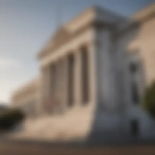 The Federal Reserve building in Washington, D.C.