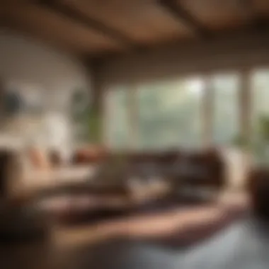 Comfortable Living Space Cozy vacation home interior showcasing comfort and style
