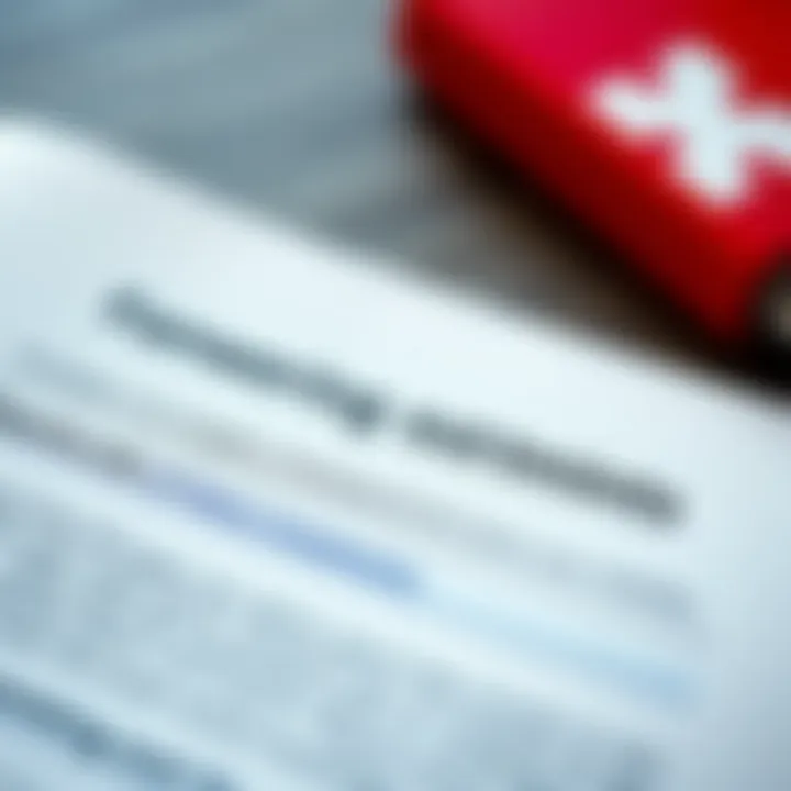 A close-up of a regulatory document highlighting the framework within the Swiss financial landscape