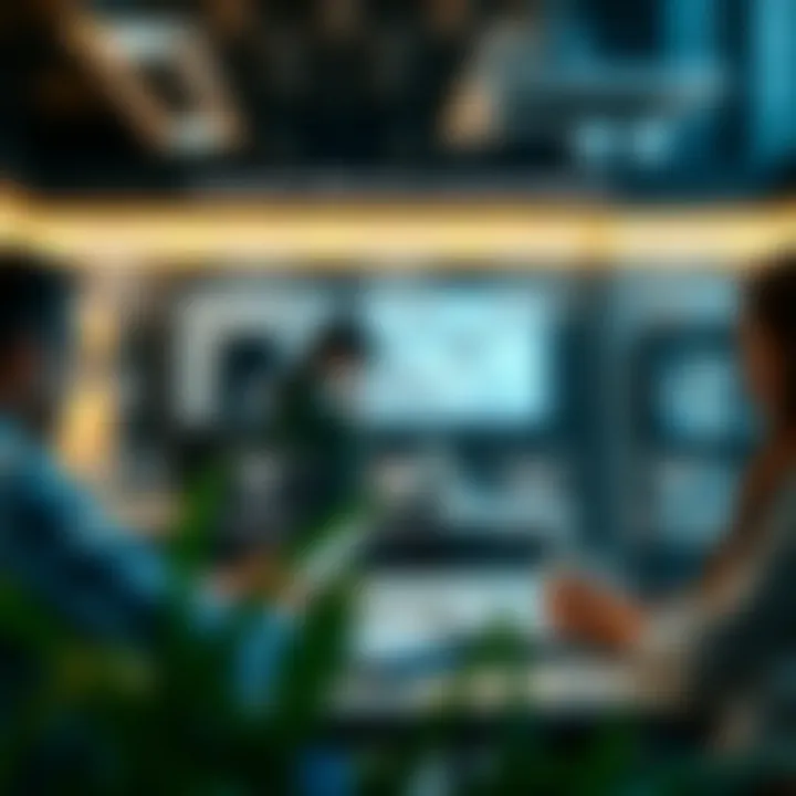 Visual representation of different services provided by investment advisors