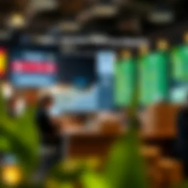 Infographic on market variables influencing profits