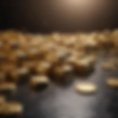 Analyzing Gold Investment Strategy Investor analyzing gold investment strategy