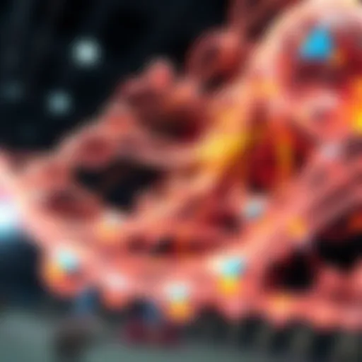 An abstract representation of digital art
