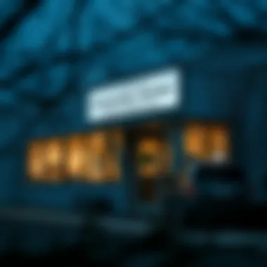 A community center offering financial workshops