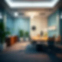 A modern office space for tax consultants