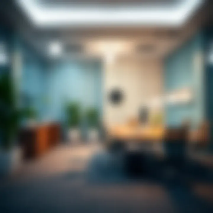 A modern office space for tax consultants