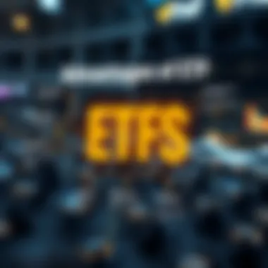 An infographic illustrating the benefits of ETFs