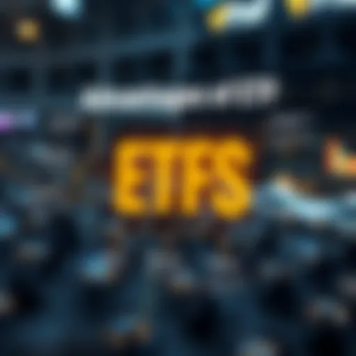 An infographic illustrating the benefits of ETFs