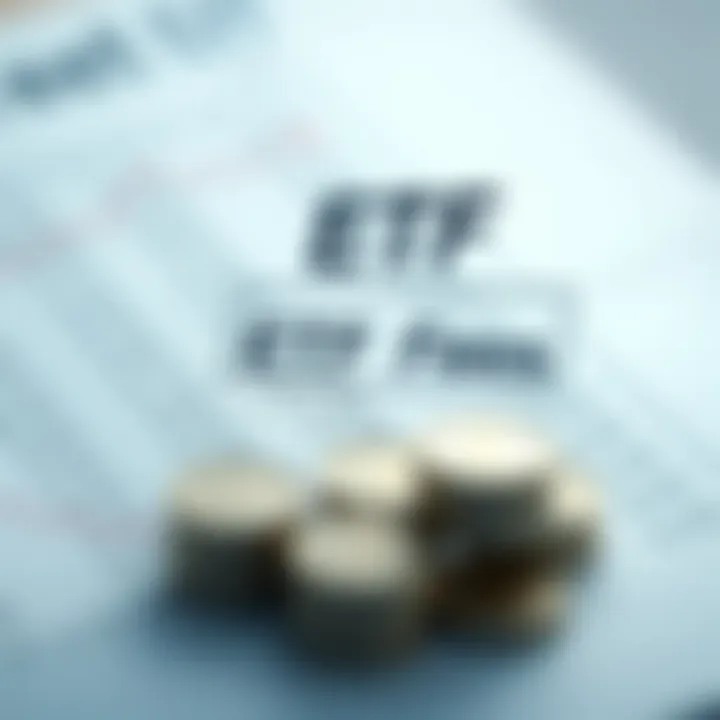 Visual representation of ETF fees structure