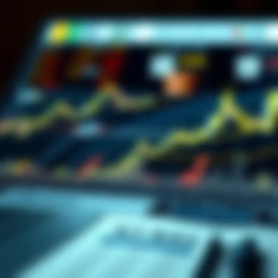 Graphical representation of statistical models in finance