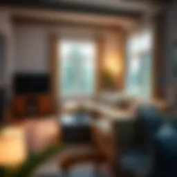 Cozy living room showcasing homeownership benefits
