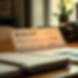 Detailed illustration of a cashier's check highlighting its features