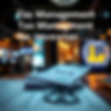 Visual representation of tax management strategies for investors.