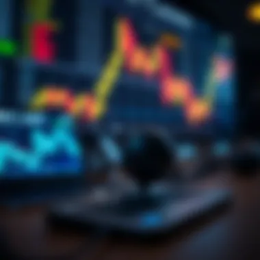 Illustration of limit orders in trading