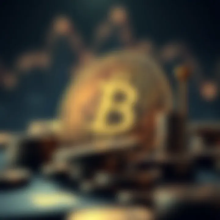 Visual representation of staking benefits in cryptocurrency