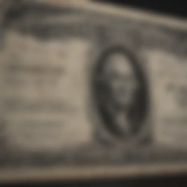 Historical Silver Certificate Bill