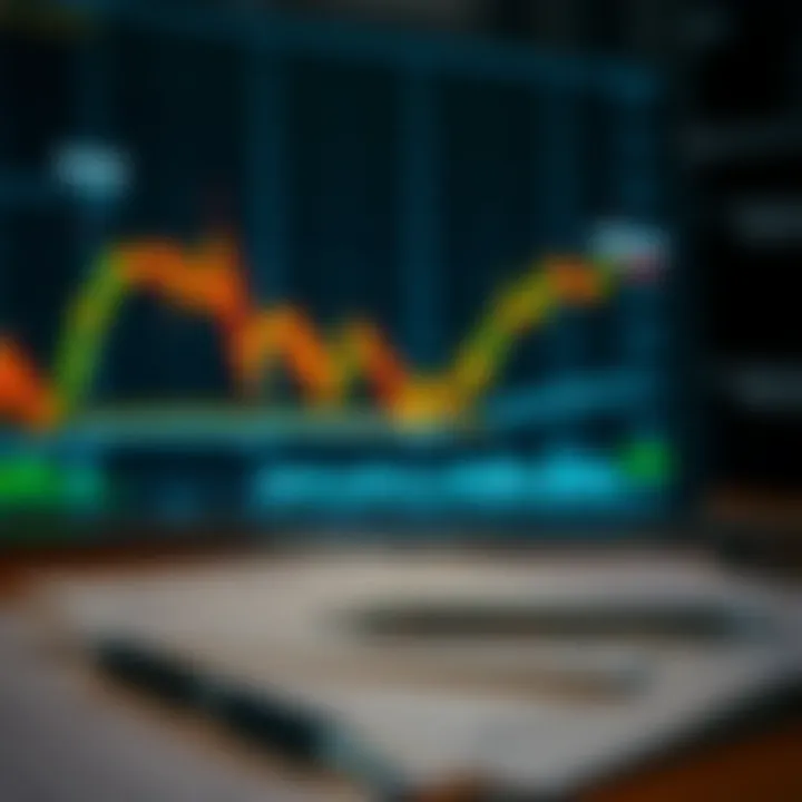 Graphs highlighting risk management strategies