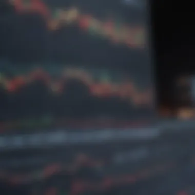 Analyzing Market Trends A chart depicting stock market trends