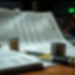 A detailed overview of a balance sheet