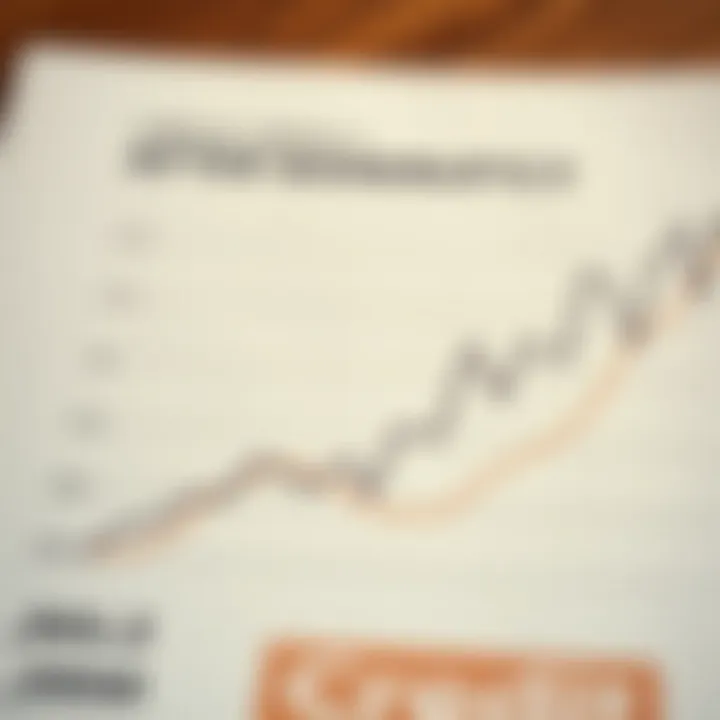 Graph showing credit impact post-bankruptcy