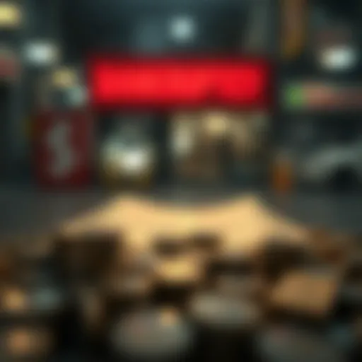 A conceptual illustration of financial choices