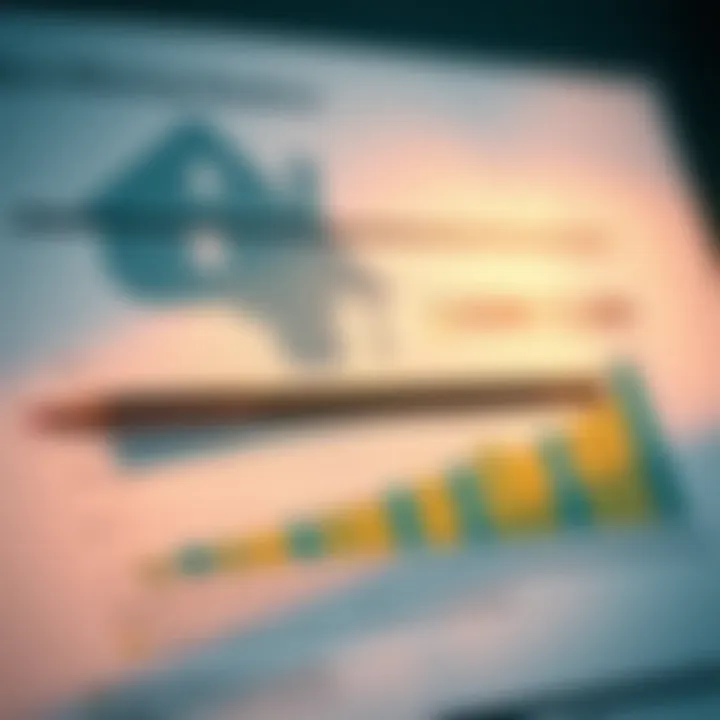 Chart showing factors influencing property valuations